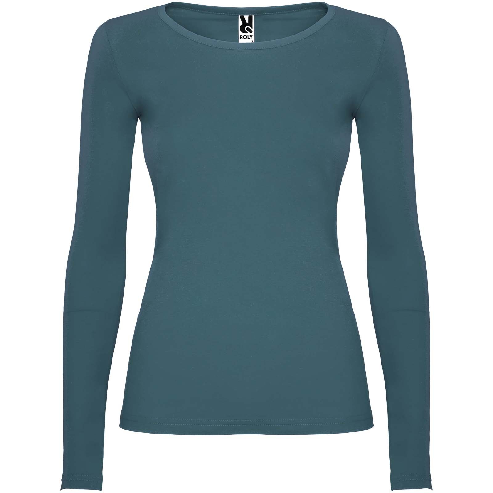 Camiseta de manga larga para mujer para personalizar con logo - Imagen 14