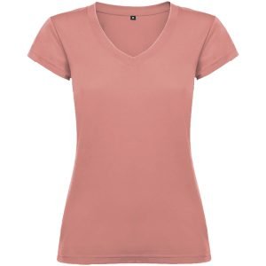 Camiseta de cuello de pico de manga corta para mujer "Victoria"