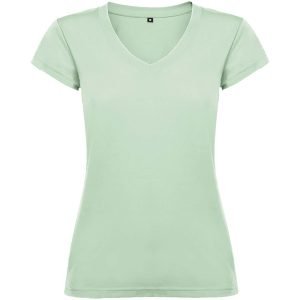 Camiseta de cuello de pico de manga corta para mujer "Victoria"