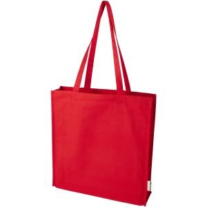 Bolsa Tote algodón reciclado 100% GRS con refuerzos de 270 g/m² "Florida" 14L