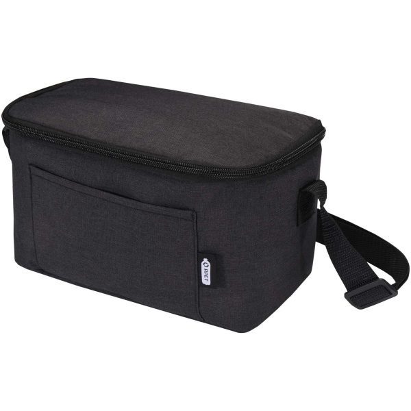 Bolsa nevera de RPET GRS para 6 latas  para personalizar con logo - Imagen 3
