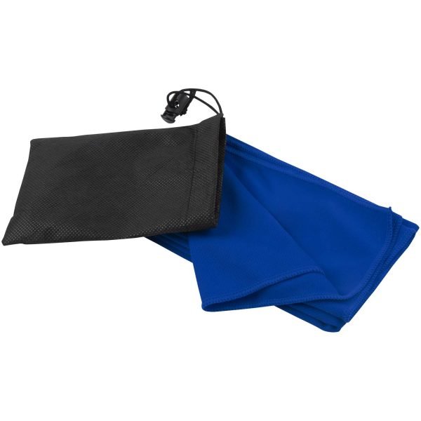Toalla de deporte de RPET de 30 x 80 cm  para personalizar con logo - Imagen 3