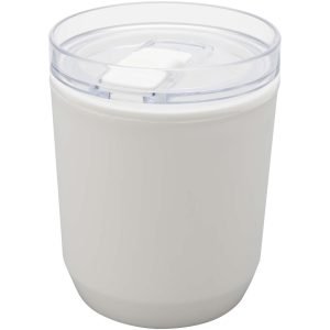 Vaso de doble pared de plástico reciclado de 180 ml Hudson