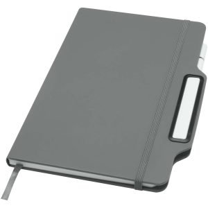 Libreta de tapa dura A5 con combinación de bolígrafo y lápiz Nexus (tinta negra)