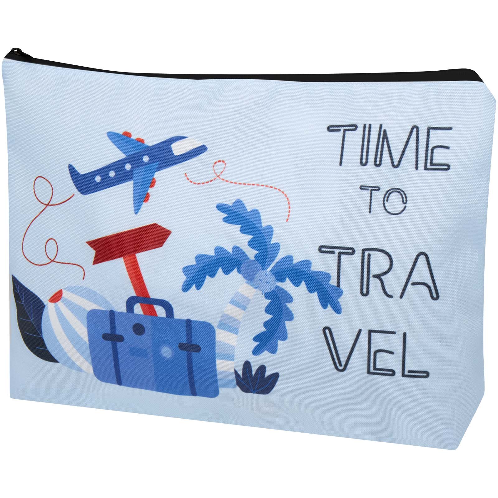 Neceser de viaje de rPET en sublimación (grande) para personalizar con logo - Imagen 2