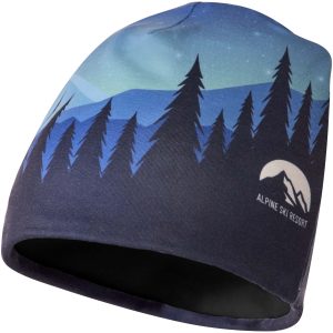 Gorro de RPET en sublimación y una capa de polar Loki