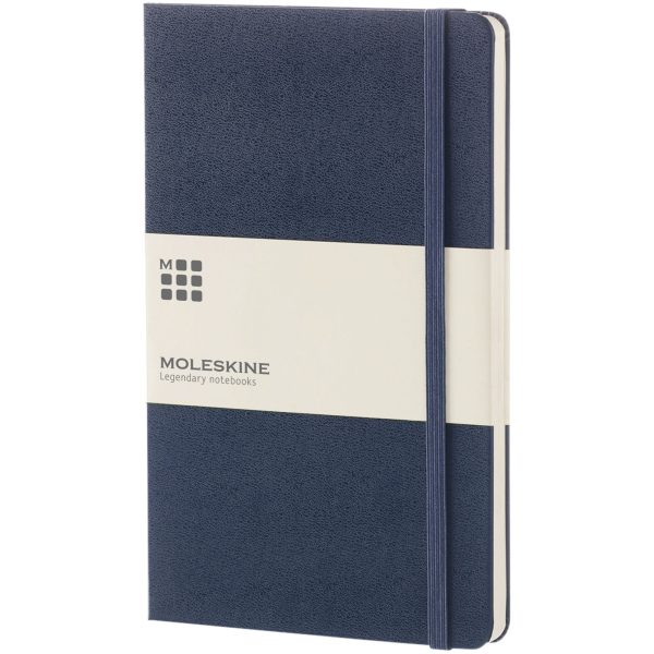 Libreta de tapa dura L lisa  para personalizar con logo - Imagen 2