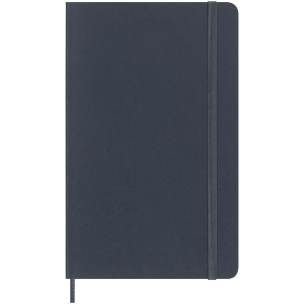 Libreta de tapa blanda L rayada  para personalizar con logo - Imagen 2