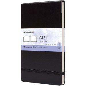 Álbum artístico grande para acuarelas "Moleskine"