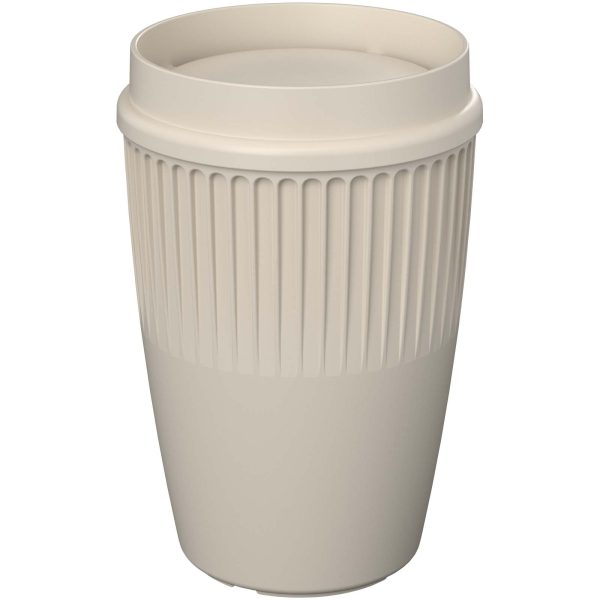 Vaso de 350 ml con tapa de 360°  para personalizar con logo - Imagen 2