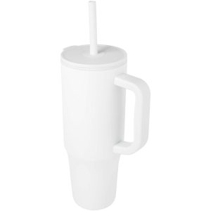 Vaso con aislamiento de 900 ml con certificado RCS y pajita de silicona Brady