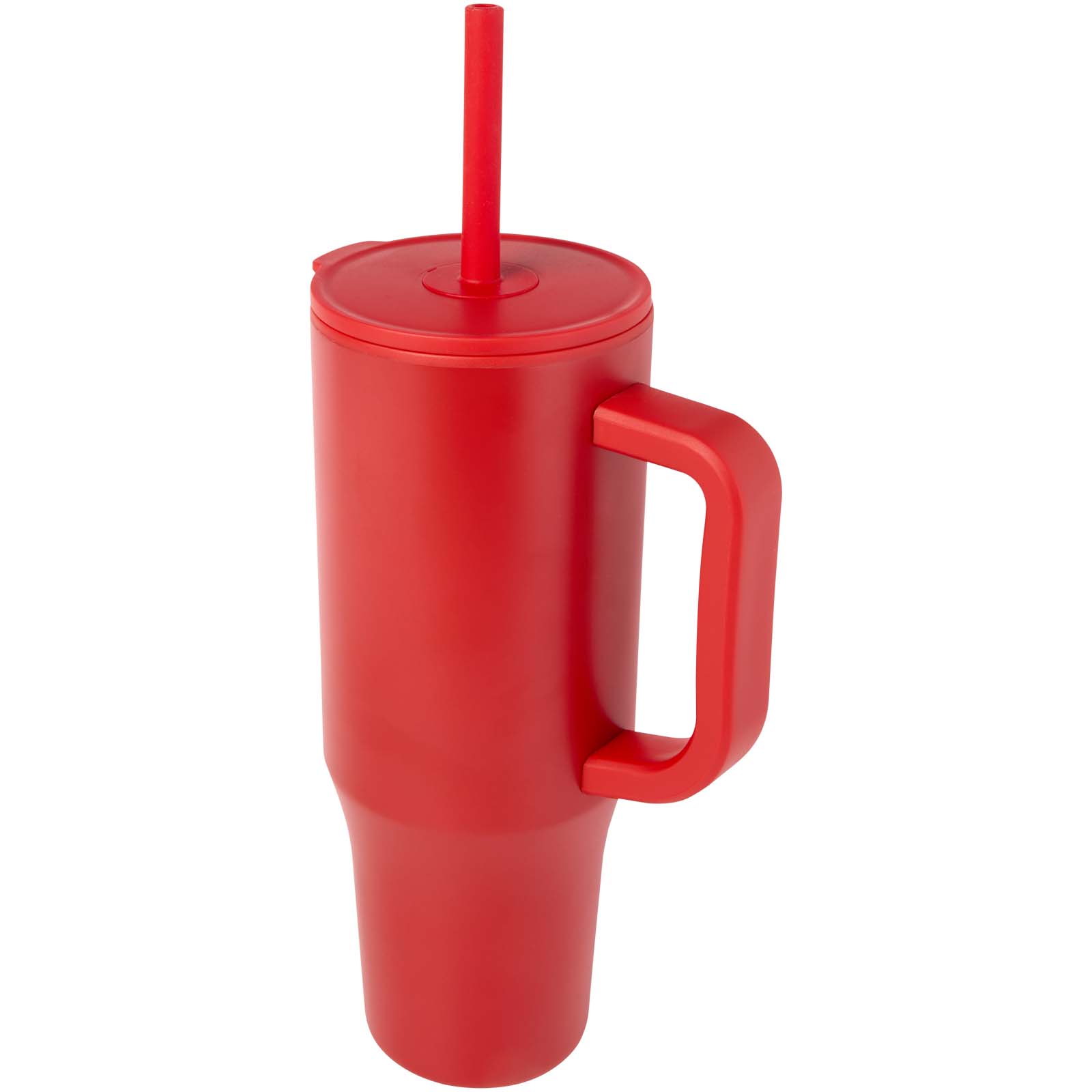 Vaso con aislamiento de 900 ml con certificado RCS y pajita de silicona para personalizar con logo - Imagen 2