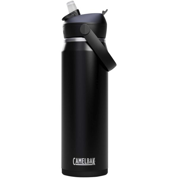 Botella de 750 ml de acero inoxidable con pajita abatible  para personalizar con logo - Imagen 3