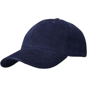 Gorra de 6 paneles de pana reciclada "Hutton"