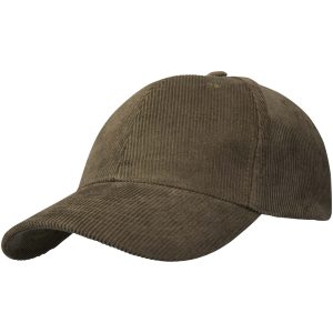 Gorra de 6 paneles de pana reciclada "Hutton"