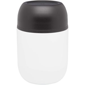 Fiambrera de 480 ml de acero inoxidable reciclado de doble pared "Supo" con cuchara plegable