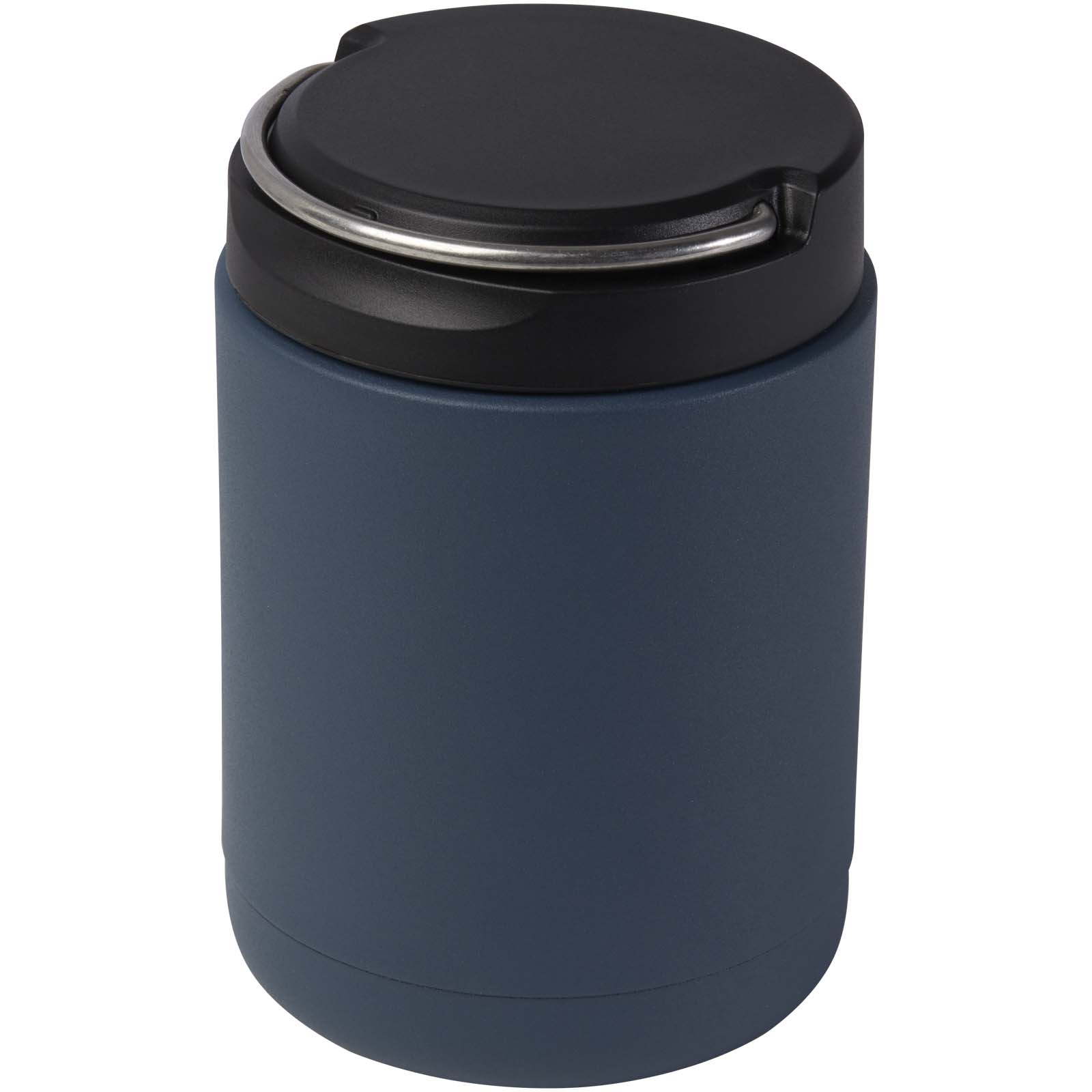 Fiambrera de 500 ml de acero inoxidable reciclado con aislamiento  para personalizar con logo - Imagen 2