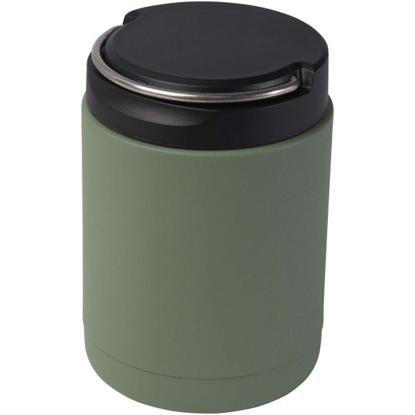 Fiambrera de 500 ml de acero inoxidable reciclado con aislamiento  para personalizar con logo - Imagen 3