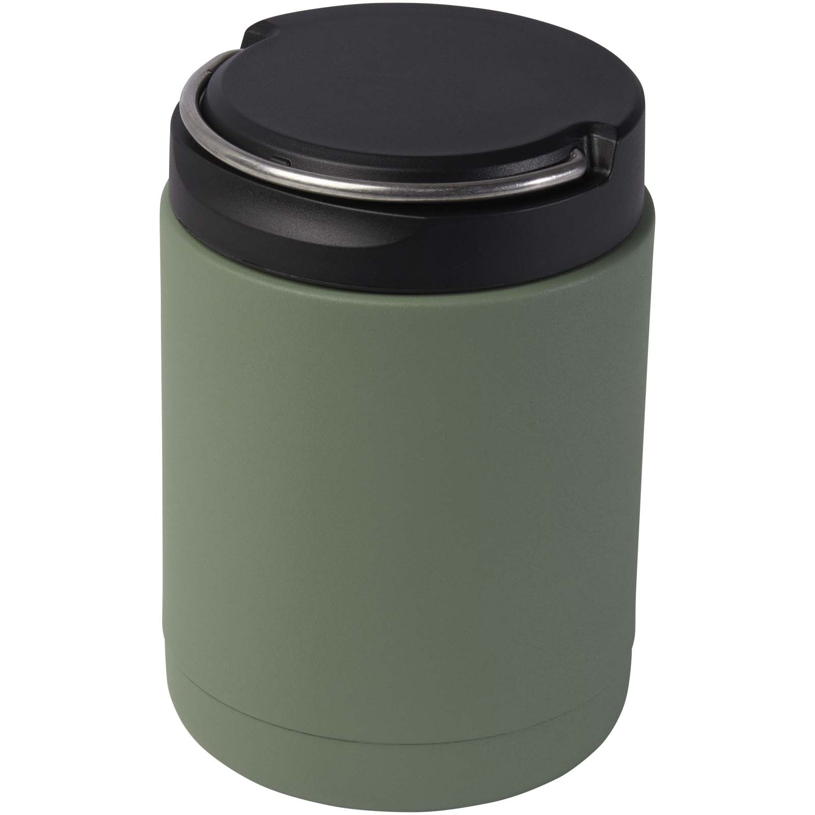 Fiambrera de 500 ml de acero inoxidable reciclado con aislamiento  para personalizar con logo - Imagen 3