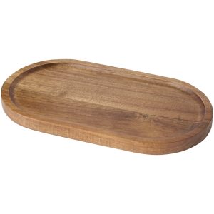 Bandeja de madera de acacia "Edge"