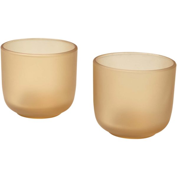 Juego de 2 vasos de cristal de 200 ml "Male"