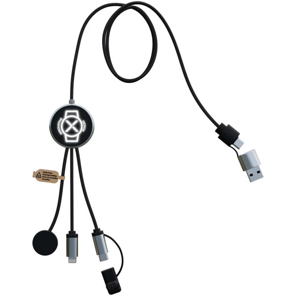 Cable de carga de reloj inteligente 7 en 1 "SCX.design C34"