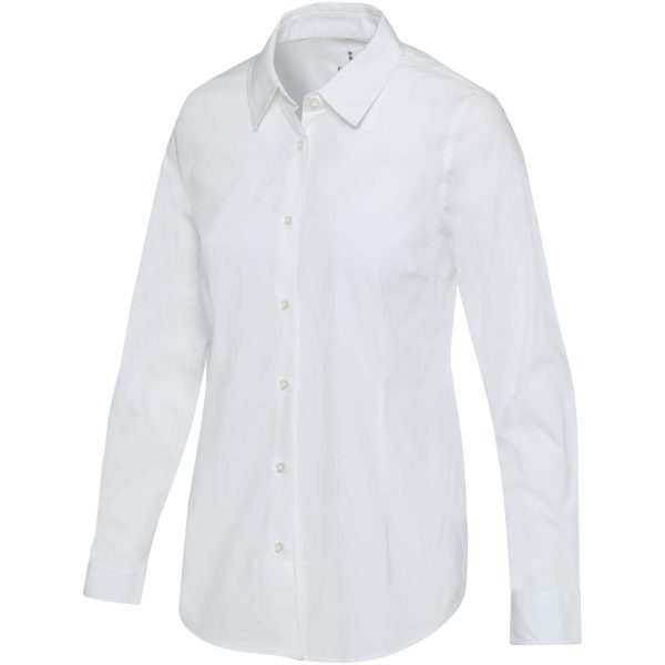 Camisa de popelina para mujer "Carnelian"