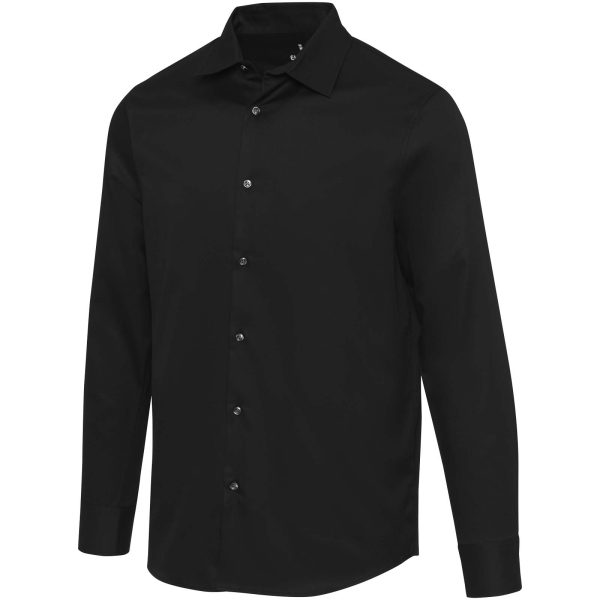 Camisa de sarga para hombre  para personalizar con logo - Imagen 3