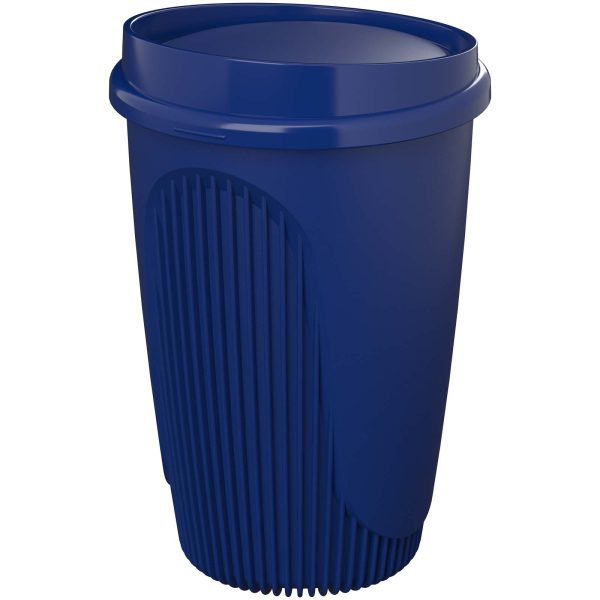 Vaso de 350 ml con tapa  para personalizar con logo - Imagen 3