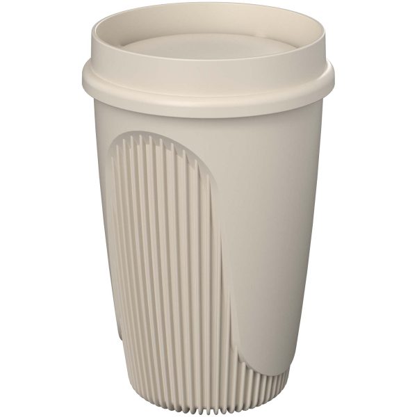 Vaso de 350 ml con tapa de 360°  para personalizar con logo - Imagen 2