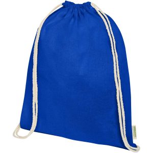 Bolsa con cuerdas de 5 L algodón orgánico OCS de 140 g/m² Odisha