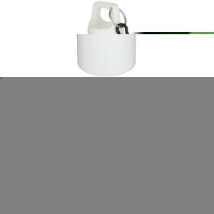 Botella de 750 ml con mosquetón en color liso de plástico reciclado con certificado RCS "Oregon"