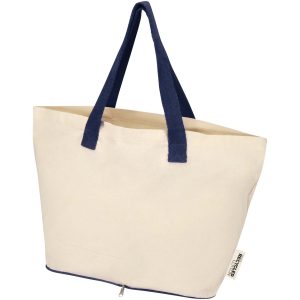 Bolsa Tote de 12 l de algodón reciclado GRS de 140 g/m² "Sierra"
