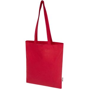 Bolsa Tote de 7 l de algodón reciclado GRS de 180 g/m² "Peru Blend"
