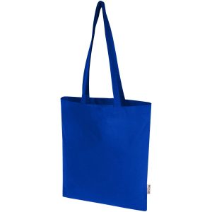 Bolsa Tote de 7 l de algodón reciclado GRS de 180 g/m² "Peru Blend"
