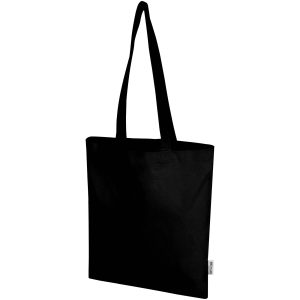 Bolsa Tote de 7 l de algodón reciclado GRS de 180 g/m² "Peru Blend"