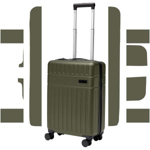 Trolley de cabina en material reciclado GRS de 20" y 40 L "Rover"