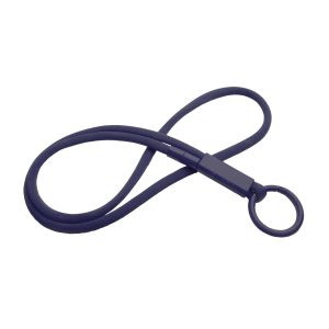 Lanyard con tubo de plástico reciclado "Tubyard"