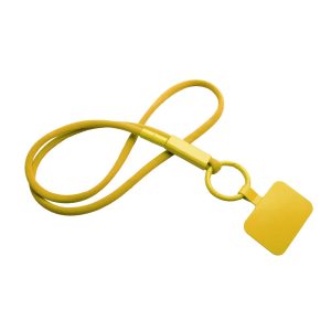 Lanyard con soporte para teléfono con tubo de plástico reciclado Tubyard