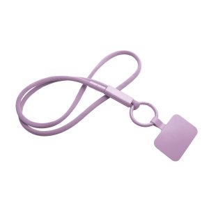 Lanyard con soporte para teléfono con tubo de plástico reciclado Tubyard