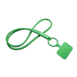 Lanyard con soporte para teléfono con tubo de plástico reciclado Tubyard