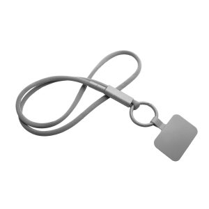 Lanyard con soporte para teléfono con tubo de plástico reciclado Tubyard