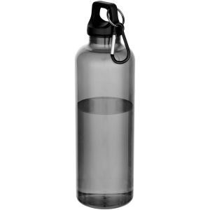 Bidón de 750 ml de plástico reciclado con certificado RCS y mosquetón "Oregon"