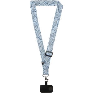 Lanyard ajustable de sublimación y soporte para teléfono "Lyra"