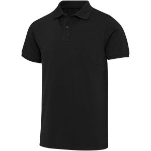 Polo de material reciclado orgánico con certificado OCS de manga corta unisex de 220 g/m² Beryl