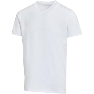Camiseta orgánica unisex con certificado OCS de manga corta y cuello de pico de 200 g/m² Balfour