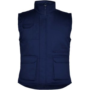 Chaleco de trabajo multiusos cálido con cuello alto Almanzor