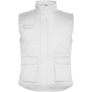 Chaleco de trabajo multiusos cálido con cuello alto "Almanzor"