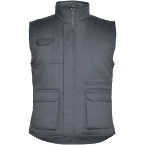 Chaleco de trabajo multiusos cálido con cuello alto Almanzor