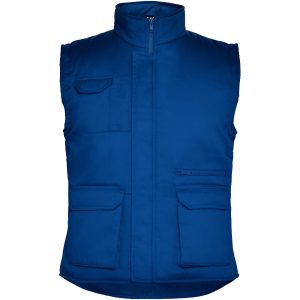 Chaleco de trabajo multiusos cálido con cuello alto "Almanzor"